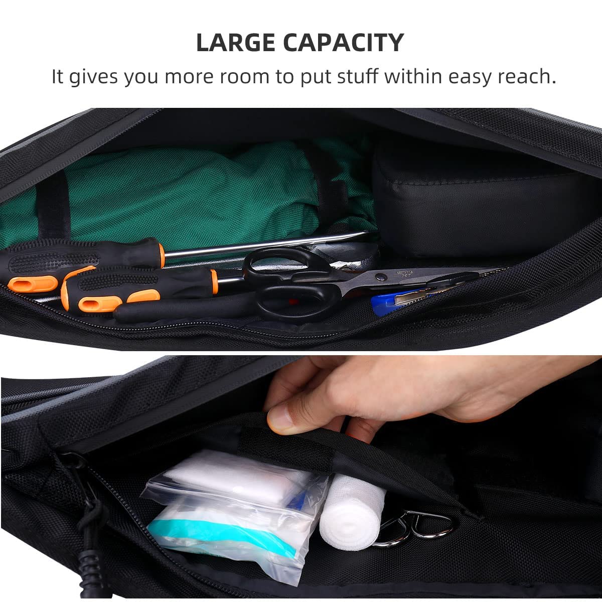 1680D Door Bags & Center Bag for Polaris RZR PRO XP 2020-2024 - Image 3