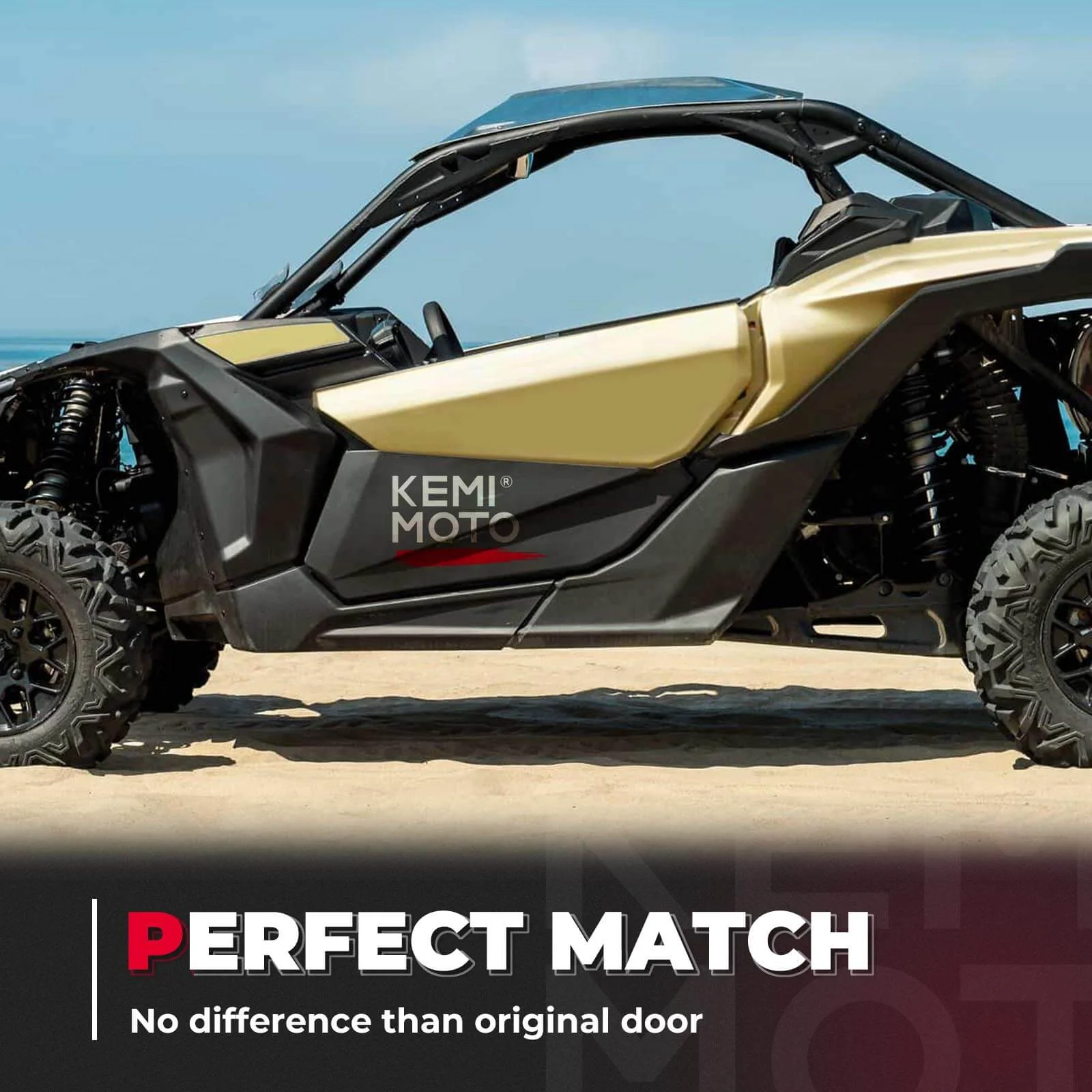 Noise Reduction Kit &  Front Lower Door Inserts For Can-Am Maverick X3 - Image 12